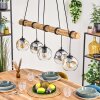 Ripoll hanging light, globe light, pendant light Ecru, black, 5-light sources