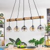 Ripoll hanging light, globe light, pendant light Ecru, black, 5-light sources