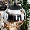 Gastor hanging light, globe light, pendant light black, 6-light sources