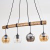 Koyoto hanging light, globe light, pendant light Ecru, black, 4-light sources