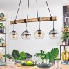 Koyoto hanging light, globe light, pendant light Ecru, black, 4-light sources