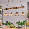 Koyoto hanging light, globe light, pendant light Ecru, black, 4-light sources