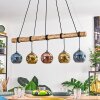 Ripoll hanging light, globe light, pendant light Ecru, black, 5-light sources