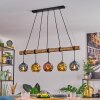 Ripoll hanging light, globe light, pendant light Ecru, black, 5-light sources
