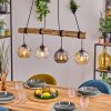 Ripoll hanging light, globe light, pendant light Ecru, black, 4-light sources