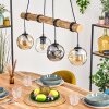 Ripoll hanging light, globe light, pendant light Ecru, black, 4-light sources