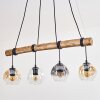 Ripoll hanging light, globe light, pendant light Ecru, black, 4-light sources