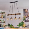 Ripoll hanging light, globe light, pendant light Ecru, black, 4-light sources