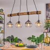 Koyoto hanging light, globe light, pendant light Ecru, black, 4-light sources