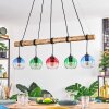 Koyoto hanging light, globe light, pendant light Ecru, black, 5-light sources