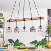Ripoll hanging light, globe light, pendant light Ecru, black, 5-light sources