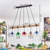 Koyoto hanging light, globe light, pendant light Ecru, black, 5-light sources