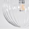 Chehalis ceiling light, globe light clear, 5-light sources