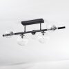 Chehalis ceiling light, globe light clear, 5-light sources