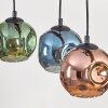 Ripoll hanging light, globe light, pendant light Ecru, black, 4-light sources