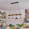 Koyoto hanging light, globe light, pendant light Ecru, black, 4-light sources