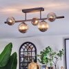 Chehalis ceiling light, globe light Smoke-coloured, 5-light sources