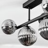 Chehalis ceiling light, globe light Smoke-coloured, 5-light sources