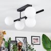 Chehalis ceiling light, globe light white, 5-light sources