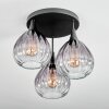 Rafel ceiling light black, 3-light sources