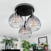 Rafel ceiling light black, 3-light sources