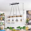 Koyoto hanging light, globe light, pendant light Ecru, black, 4-light sources