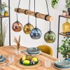 Koyoto hanging light, globe light, pendant light Ecru, black, 4-light sources