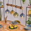 Koyoto hanging light, globe light, pendant light Ecru, black, 4-light sources