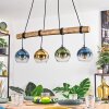 Koyoto hanging light, globe light, pendant light Ecru, black, 4-light sources
