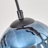 Koyoto hanging light, globe light, pendant light Ecru, black, 4-light sources