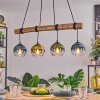 Koyoto hanging light, globe light, pendant light Ecru, black, 4-light sources