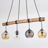Koyoto hanging light, globe light, pendant light Ecru, black, 4-light sources