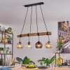 Koyoto hanging light, globe light, pendant light Ecru, black, 4-light sources