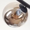 Gastor ceiling light, globe light Smoke-coloured, 5-light sources