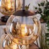 Gastor hanging light, globe light, pendant light black, 6-light sources