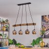 Ripoll hanging light, globe light, pendant light Ecru, black, 4-light sources
