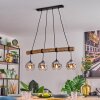 Ripoll hanging light, globe light, pendant light Ecru, black, 4-light sources