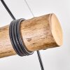 Ripoll hanging light, globe light, pendant light Ecru, black, 4-light sources