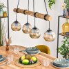 Ripoll hanging light, globe light, pendant light Ecru, black, 4-light sources