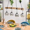 Ripoll hanging light, globe light, pendant light Ecru, black, 4-light sources