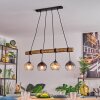 Koyoto hanging light, globe light, pendant light Ecru, black, 4-light sources
