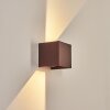Tamarin outdoor wall light, wall light LED rust-coloured, 2-light sources