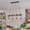 Ripoll hanging light, globe light, pendant light Ecru, black, 4-light sources