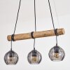 Koyoto hanging light, globe light, pendant light Ecru, black, 3-light sources