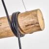 Koyoto hanging light, globe light, pendant light Ecru, black, 3-light sources