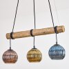 Koyoto hanging light, globe light, pendant light Ecru, black, 3-light sources