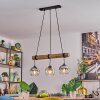 Koyoto hanging light, globe light, pendant light Ecru, black, 3-light sources