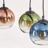 Koyoto hanging light, globe light, pendant light Ecru, black, 3-light sources