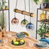 Koyoto hanging light, globe light, pendant light Ecru, black, 3-light sources