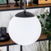Gastor hanging light, globe light, pendant light white, 3-light sources